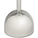 Arthur 21 X 13 inch Polished Nickel Accent Table